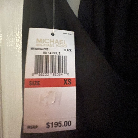 Michael Kors XS Chain-Strap Fringe Dress NWT - Picture 3 of 5